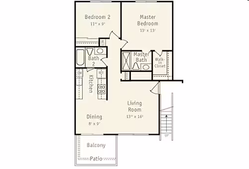 The Driftwood floor plan